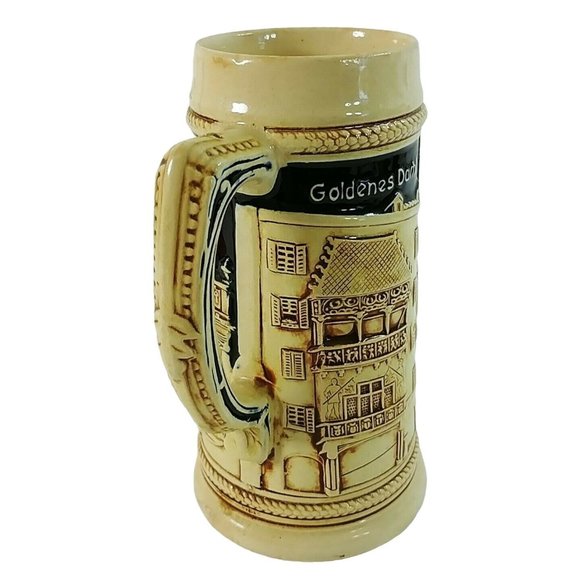 Beer Mug Stein Innsbruck with Goldenes Dachl Triumphpfore Buildings 7" Tall - Picture 4 of 12